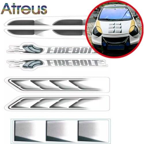 Atreus 3D Simulation Car Styling Stickers For Peugeot 307 206 407 Citroen C4 C5 Honda Civic Accord CRV Lada Vesta Accessories