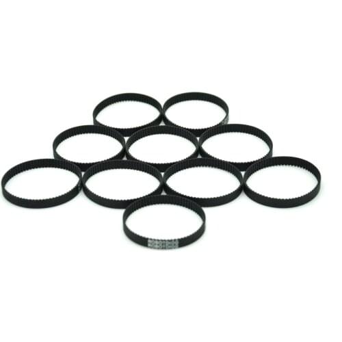 5pcs/lot, GT2 Timing belt, Endless,166mm Length, 83 Teeth, 6mm width,166-GT2-6