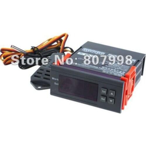 5pcs NEW Willhi WH8040 AC 110V Digital Air Wide Temperature Humidity Control Controller Humidity controlling range: 1% ~ 99