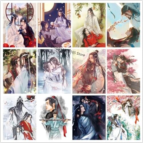5d Diy Diamond Painting Magic Dao Patriarch Mosaic Diamond Embroidered Cross Stitch Cartoon Kit Home Decor