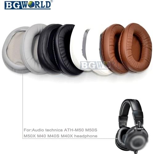 Earpad foam Ear Pads Cushion For Audio Technica ATH M40 M50 M40X M50X M30 M35 SX1 M50S Dj Headphone Headset sponge parts
