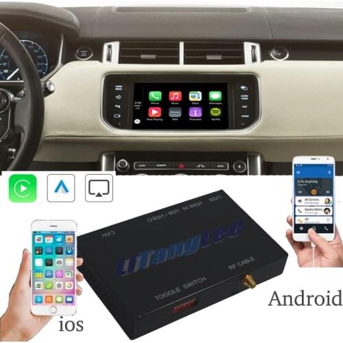 Car Camera Carplay Decoder Adapter For Range Rover Sport L494 2013~2021 Mirror Link Display Android Auto Play 360 BirdView