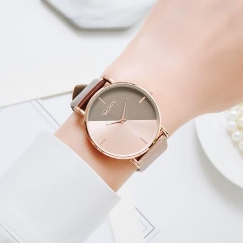 Quartz Watch Women Fashion Clothing Accessories Watches Light luxury Geometric Stitching Style Ladies Wristwatch zegarek damski