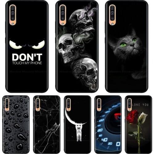 For Samsung Galaxy A50 Case Soft Silicon Phone Back Case For Samsung A50 A505 A505F SM-A505F A 50 Silicone TPU Phone Cases Coque