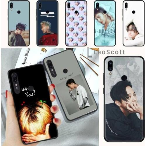G DRAGON BIGBANG GD Kpop Phone Case For Xiaomi Redmi note 4 4X 8T 9 9s 10 K20 K30 cc9 9t pro lite max