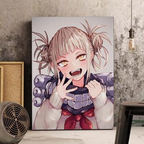 Home Decor Japan Anime Canvas Paintings Wall Art Printed Roles Pictures Modular My Hero Academia Poster No Framework Living Room