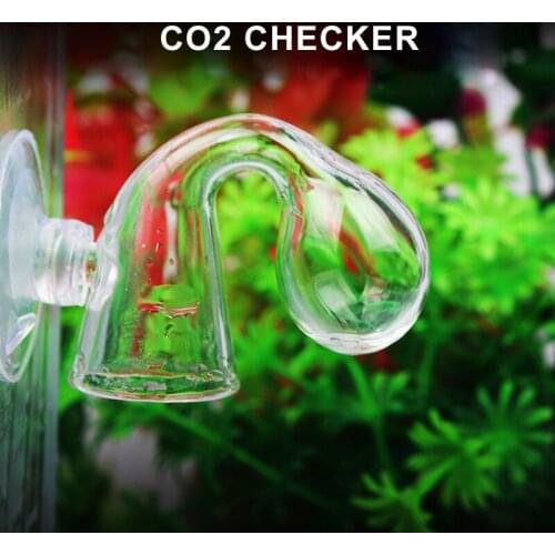 Fish Tank CO2 Diffuse Glass Drop Checker For Co2 Monitor glass drop checker PH Long Term Indicator Monitor Tester