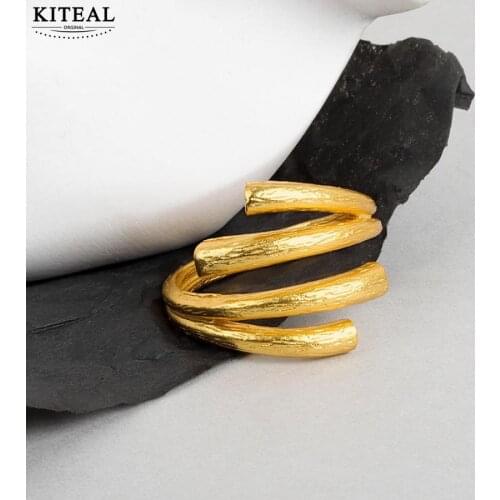 KITEAL 2021 new hit silver plated size Resizeable Goddess rings for women Tinfoil lines, lines prices in euros christmas gift