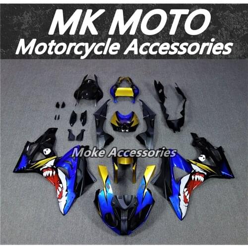 Fairings Kit Fit For S1000rr 2009 2010 2011 2012 2013 2014 Bodywork Set Black Blue Shark
