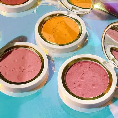 Single Color Matte Blusher for Student Woman Long Lasting Natural Makeup Cosmetics for Girl Woman E1324