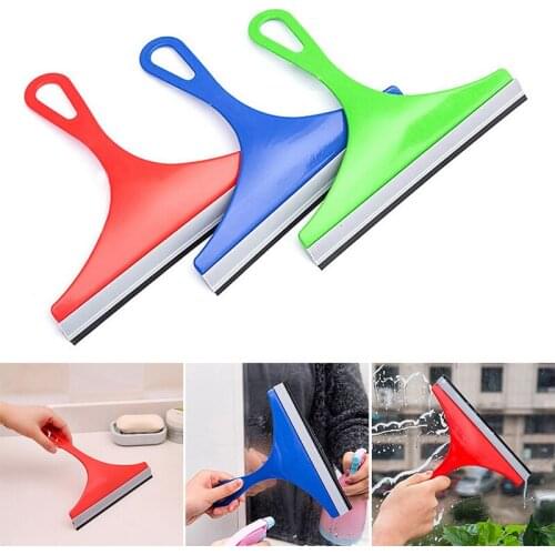 Window Mirror Car Windshield Squeegee Glass Wiper Silicone Blade Cleaning Shower Screen Washer
