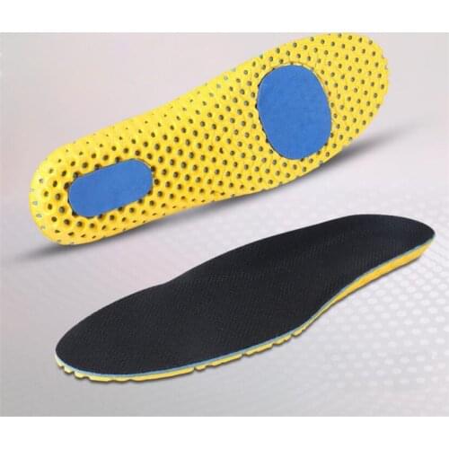 2PCS Insoles Orthopedic Memory Foam Sport Support Insert Woman Men Shoes Feet Soles Pad Orthotic Breathable Running Cushion
