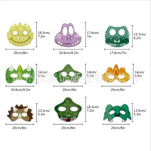 Childrens birthday party supplies Flag cake cupboard Dinosaur animal theme suit balloon