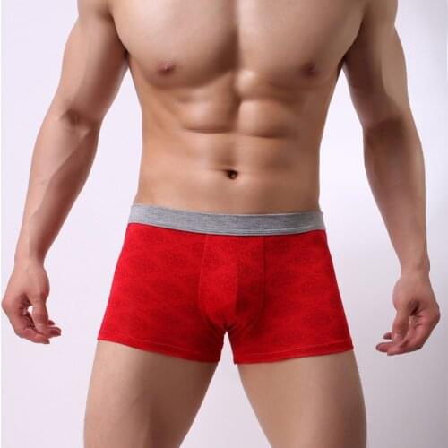 Selling Men s Underwear Man Pants Modal Underwear Men s Boxer Shorts Printed Cotton Material Male Shorts