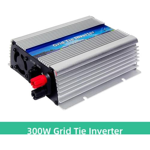 Grid Tie Inverter Sine Wave Input 10.5V-30V Output 110V/220V 300W Solar Converter
