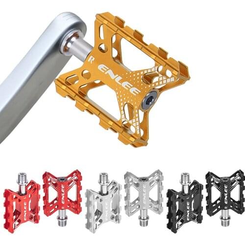 Folding Bike Pedals Aluminium Alloy Flat Bicycle Platform Pedals Mountain mtb Bike Pedals Cycling Pedals bike accessories