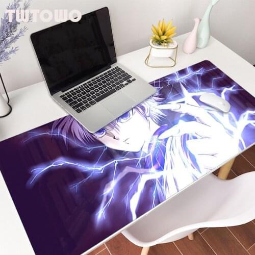 Funny Hunter X Hunter Mouse Pad Computer Large Desk Mat MousePad Keyboard Pad Mouse Mat Gamer Anti-slip Office Home Carpet