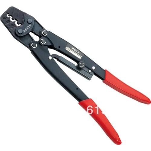HS-14 Ratchet terminal line pressing pliers 10-6 AWG