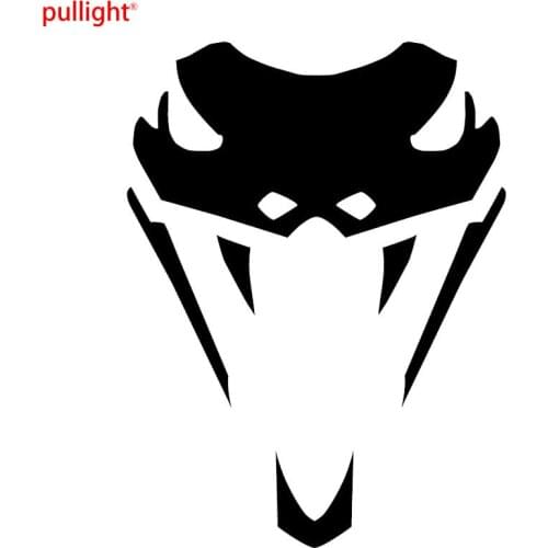 10*13.4CM Viper Snake Head Fashion Car Window Decal Vinyl Car Stickers Modern Decal