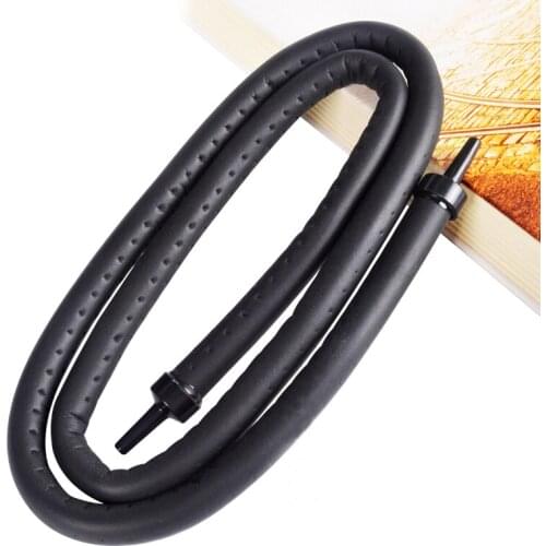 10 PCS 24"/60cm Black Air Stone Bubble Bar Tube Hose For Aquariums Fish Tanks Pump Hydroponic Oxygen Diffuser Tube