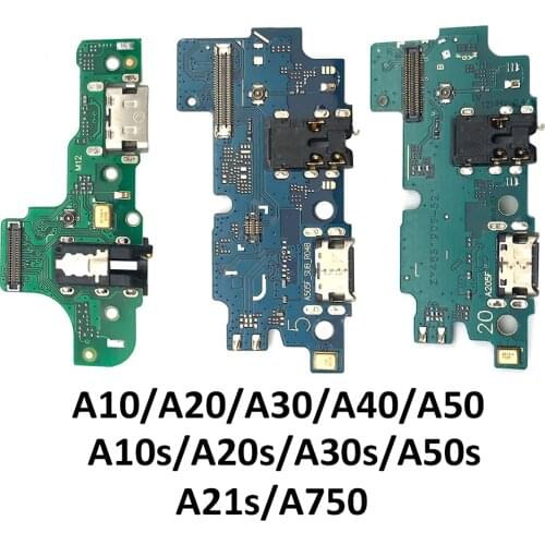 10Pcs USB Charging Port Dock Connector Charger Board Flex Cable For Samsung A10 A10S A20 A20S A21S A30 A30S A40 A50 A50S A750