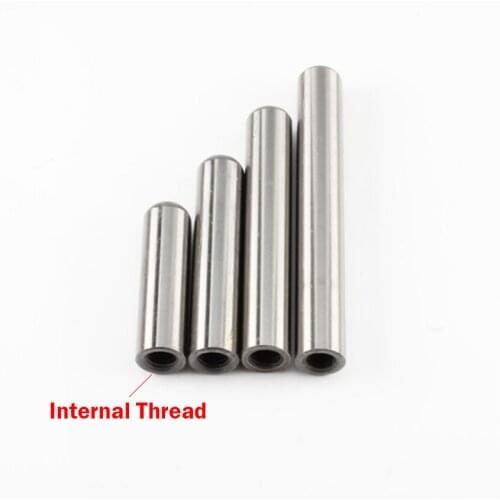 6*70mm 6x70mm 6*75 6x75 6*80 6x80 M4 Inside Thread SUJ2 HRC60 High Precision Tapping Cylinder Round Location Dowel Parallel Pin