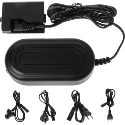 ACK-E10 AC Power Adapter+DC Coupler For Canon 1300D 1100D 1200D Kiss X50 X70 T3