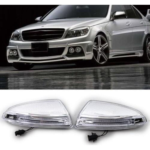 Car Left/Right Rearview Mirror Turn Signal Light for C-class W204 W164 2007-2011 B36B