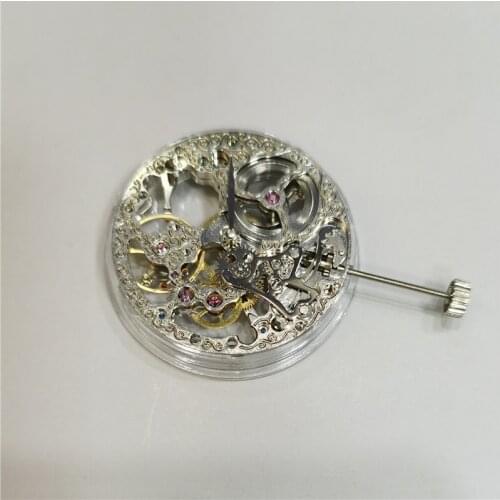 1pcs watch movement 17 Jewels mechanical Asia ETA 6498/6498-1 Hand-Winding movement fit for mens watch wrist watch men