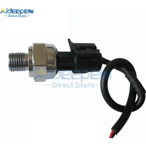 DC 5V G1/4 Pressure Sensor Transmitter Pressure Transducer 1.2 MPa 174 PSI For Water Gas Air Oil Fuel Car Stainless Steel Switch