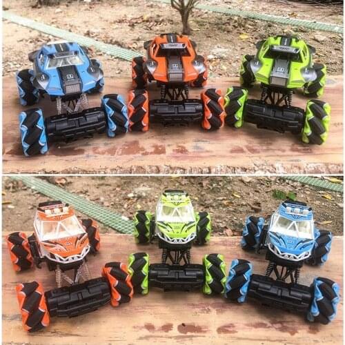 Childrens dance remote control cross-country climbing car stunt music RC drift side simulation car model alloy fall resistance