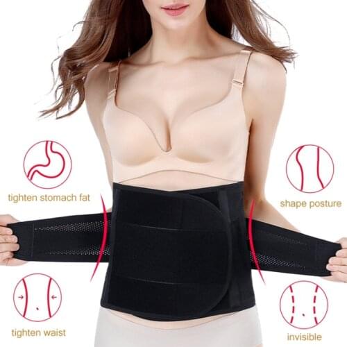 Women Waist Trainer Belt Weight Loss Cincher Shapewear Tummy Control Strap Slimming Fitness Belt