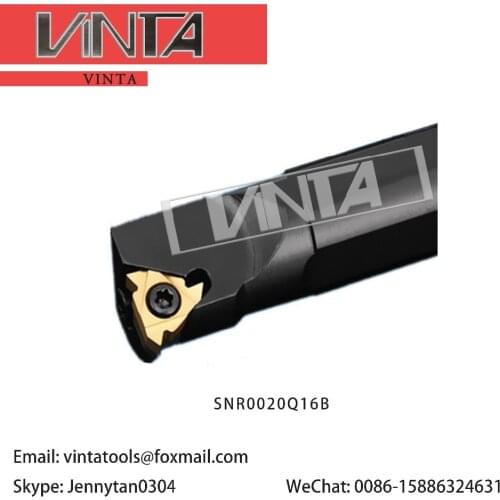 Free shipping Sanyinghe CNC carbide internal thread tool SNR0020Q16B exclude threading inserts RT16.01N-AG55B