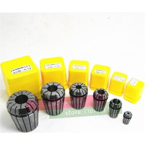 ER8 1mm-5mm 1/8" 3.175mm Spring Collet Set For CNC Engraving Machine & Milling Lathe Tool