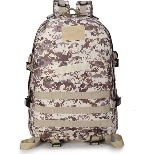 Outdoor High capacity Camouflage 3P Military Tactical Backpack Hiking Camping Hunting bags Army Assualt Pack Tactics Nylon bags