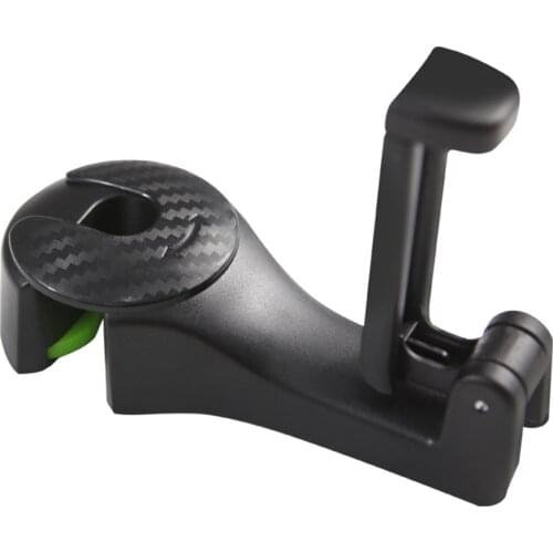 Universal Car Seat Back Hook Bag Hanger Phone Holder Organizer Headrest Mount Storage Hooks Clip JR Deals