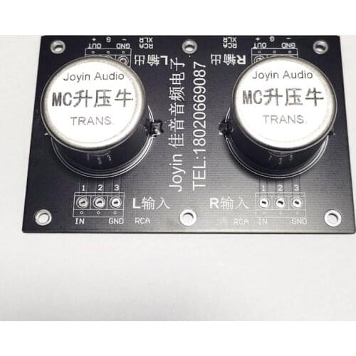 LP phono signal 20 times booster transformer MC phono booster LP vinyl MC phono audio booster for 3Ω to 100Ω MC cartridge