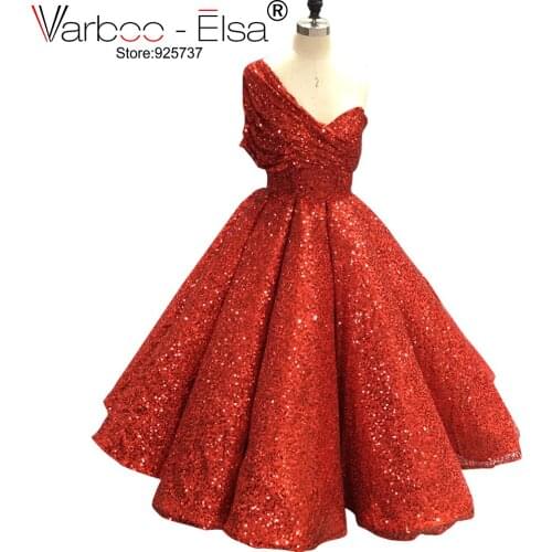 VARBOO_ELSA Womens One Shoulder Evening Dresses