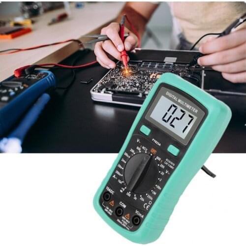 FY823A Digital Display High-precision Multimeter Backlight Small Pocket Anti-burn Meter