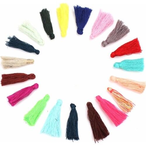 20pcs/lot 30mm mix color Suede Tassels Pendants With silver Color Cap Macrame For Jewelry Accessory Making DIY Material Findings