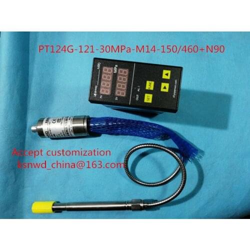 ZHYQ (Hight temperature melt pressure sensor+Intrument Set)PT124G-121-30MPa-M14-150/460+N90