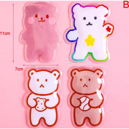 Winter Cartoon Warm-fitting And Fast Self-Heating Handbag Reusable Gel Hand Warmer Cute Word Print Instant Heating Pack Random