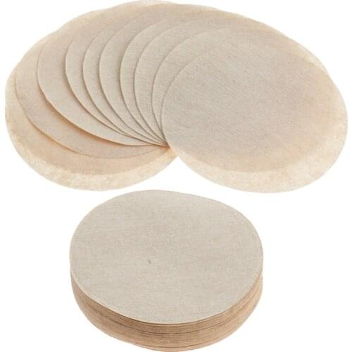 100 Disposable Unbleached Coffee Filters for Vietnamese Moka Coffee Maker