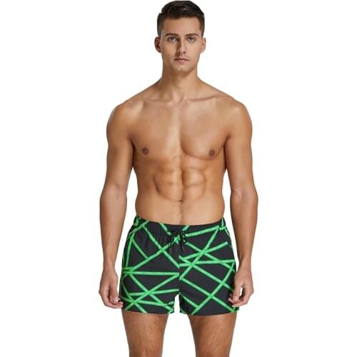 2021 SEOBEAN mens Beach Shorts print shorts Quick Drying male fashion color Shorts hot sell