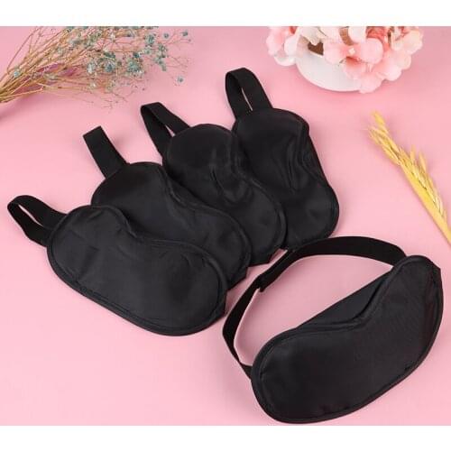5PCS Cute Eye Aid Travel Rest Eye Cover Sleeping Mask Aviation Sleep Mask Unisex Fashion Portable Elastic Bandage