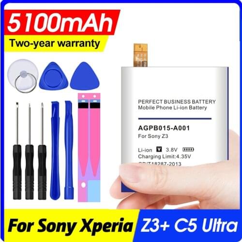 4900mAh AGPB015-A001 Battery for Sony Xperia Z3+ Z4 Z3 Neo SO-03G C5 Ultra Dual E5506 E5553 E5533 E5563 Z3 Plus E6553