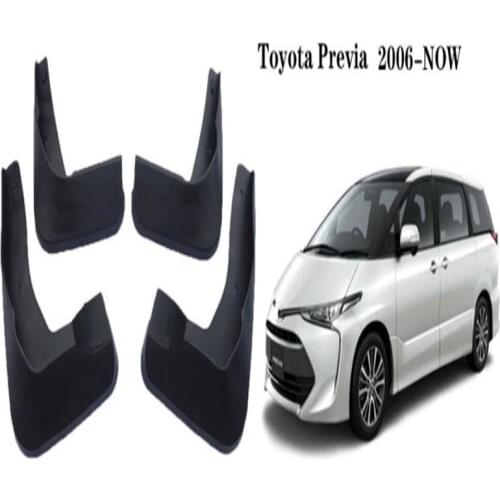 Car Mudguards 4pcs/set For Toyota Previa/Grandmaster 2006-2021 Mud Flaps Splash Guards Fender 2011 2012 2013 2014 2015