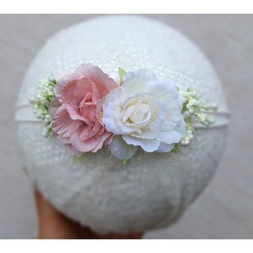 Free Shipping Blush Pink Flower Girl Crown