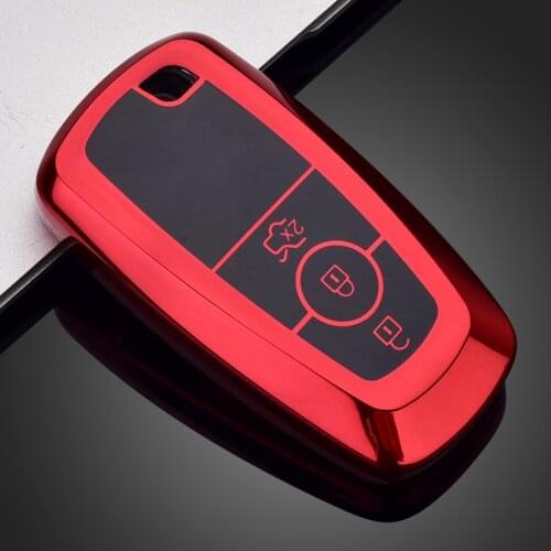 Car Key Case Cover For Ford Fusion Mustang Explorer F150 F250 F350 Ranger Mondeo Remote Key Shell Holder Fob Accessories