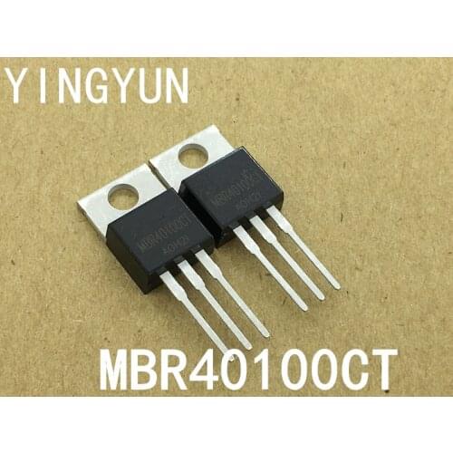 10PCS/LOT MBR40100CT 40100 MBR40100 40A 100V Schottky diode New original